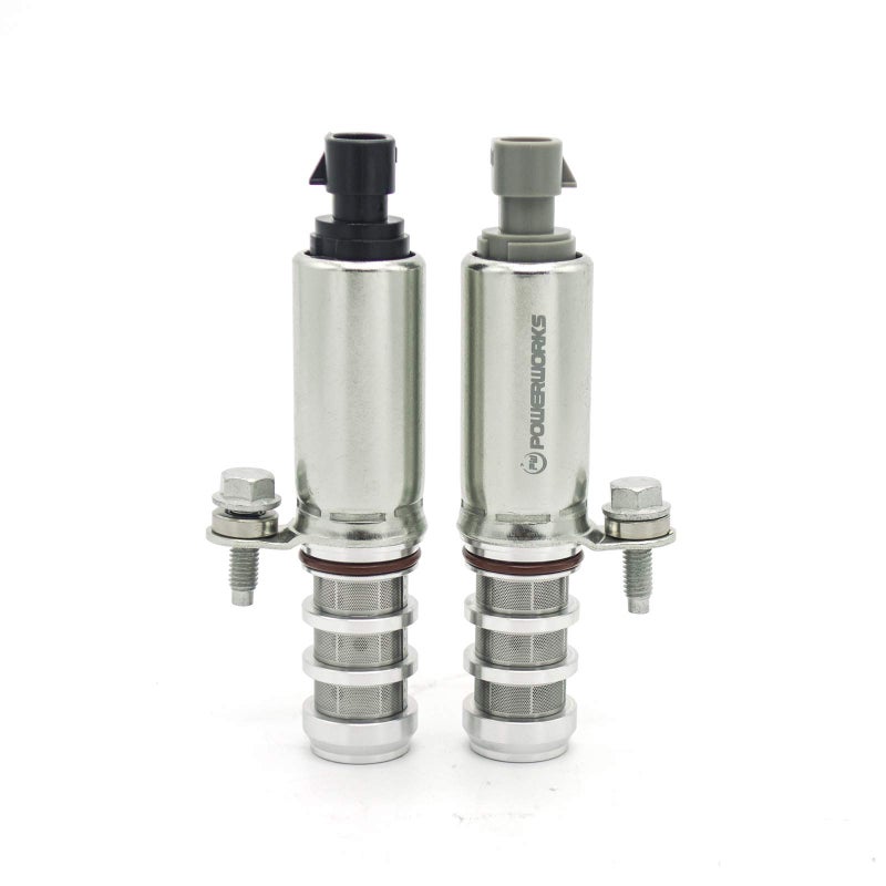POWERWORKS Intake & Exhaust Camshaft Position Actuator Solenoid Valve Kit for GM Chevy Malibu HHR Buick Pontiac 2.0L / 2.2L / 2.4L Replaces Part Number 12655421, 12655420 and More - Image 1